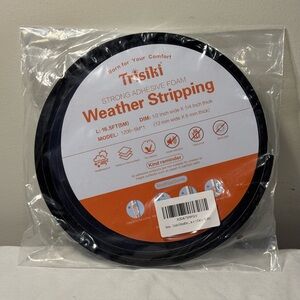 Strong Adhesive Weatherstrip Doors And Windows Seal Noise Reduction 16.5 Feet